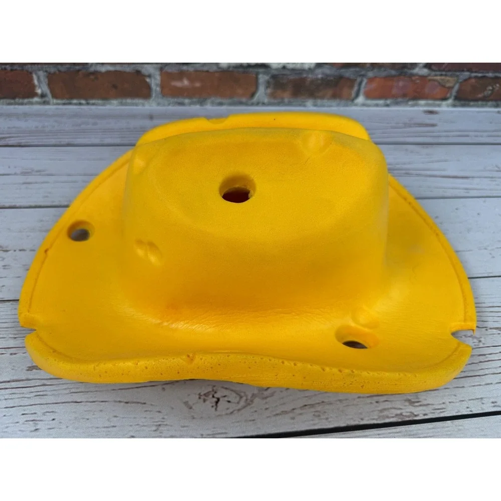 Vintage CHEESEHEAD Cowboy Hat Foam Green Bay Packers Fan Souvenir Collectible